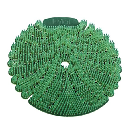 Mat Max Leaf Green Double Side Bristles Urinal MAT